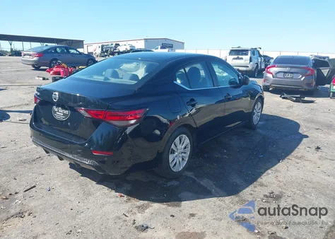 2021 Nissan Sentra S Xtronic Cvt из США, поврежденный, VIN 3N1AB8BV9MY259204